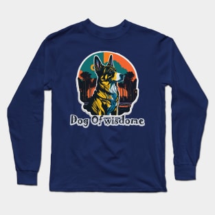 dog of wisdom Long Sleeve T-Shirt